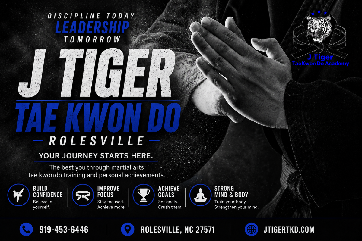 J Tiger Tae Kwon Do - Rolsville