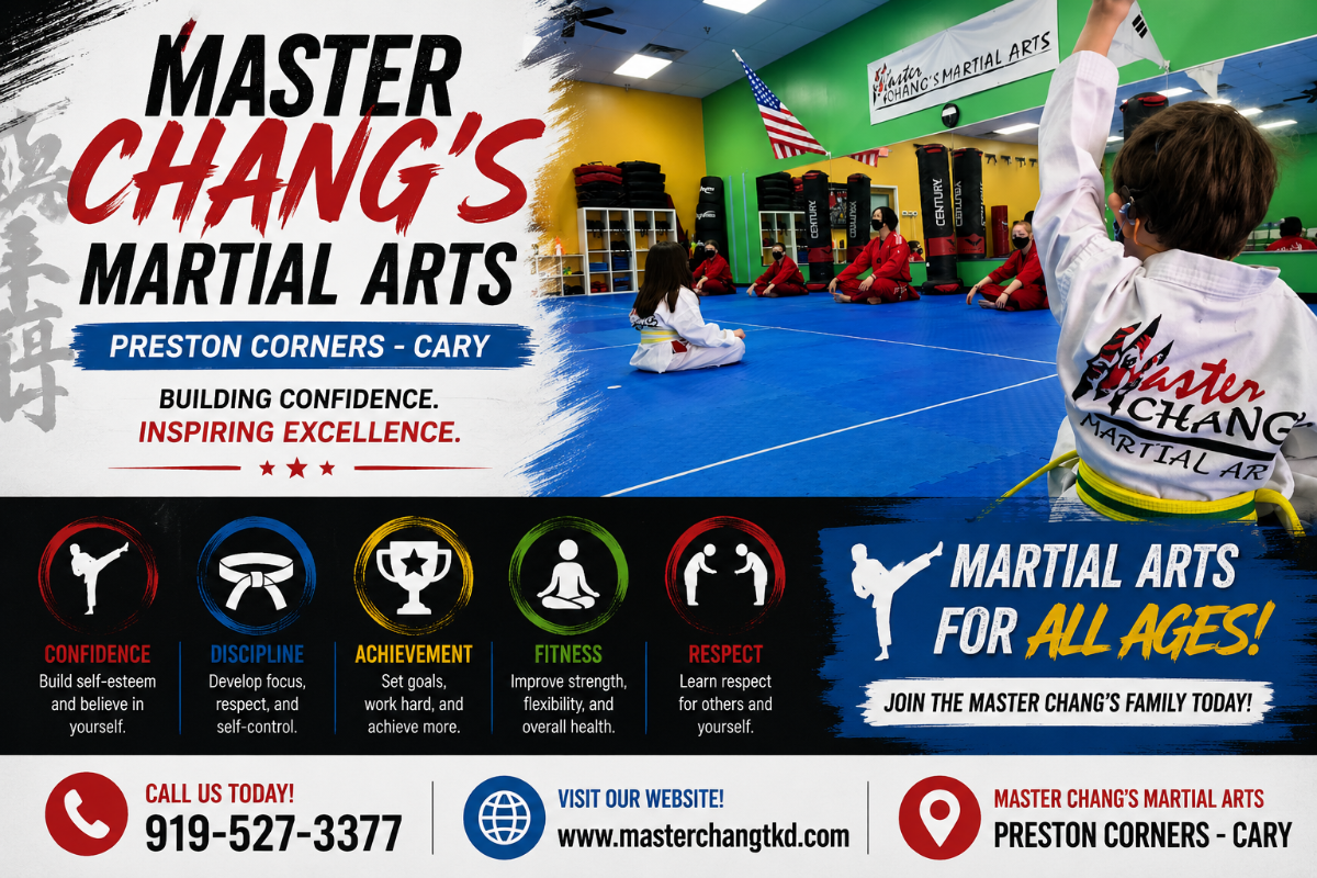 Master Chang's Martial Arts Preston Corners - Cary