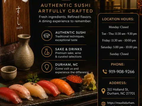 M Sushi - Durham