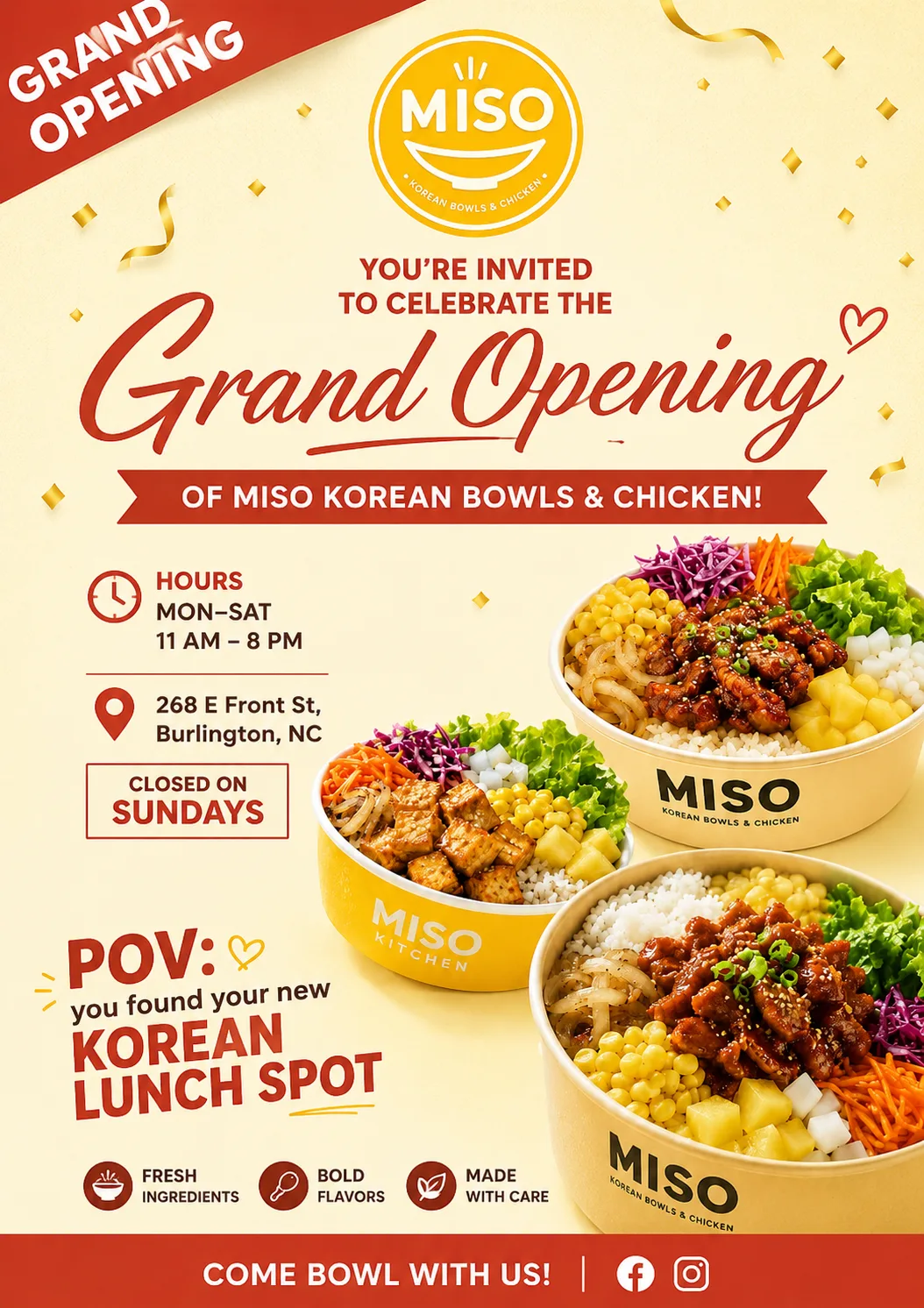 Misobowls